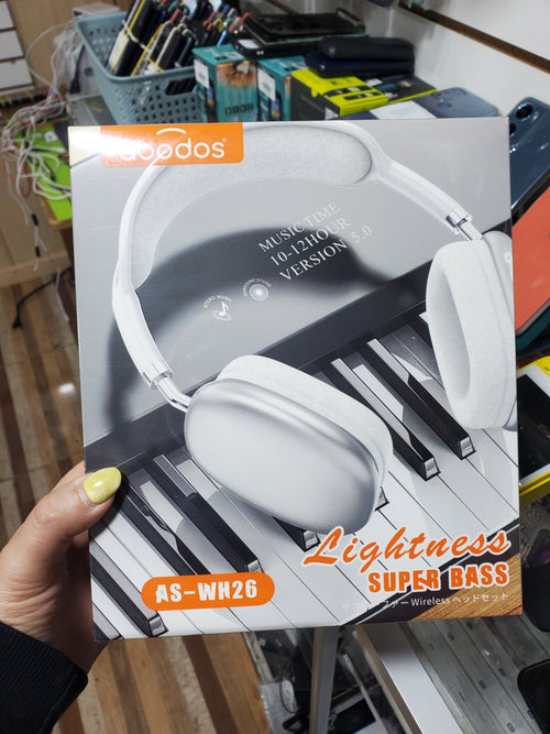 Abodos Audífonos Inalámbricos Over-Ear Super Bass AS-WH26