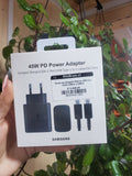 Samsung Cargador Rápido 45W con Cable USB-C a USB-C
