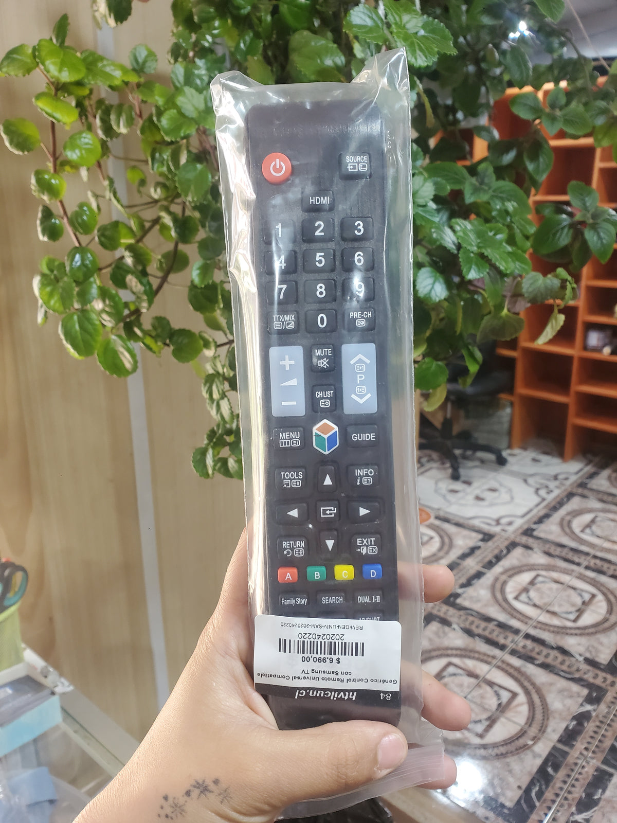 Genérico Control Remoto Universal Compatible con Samsung TV