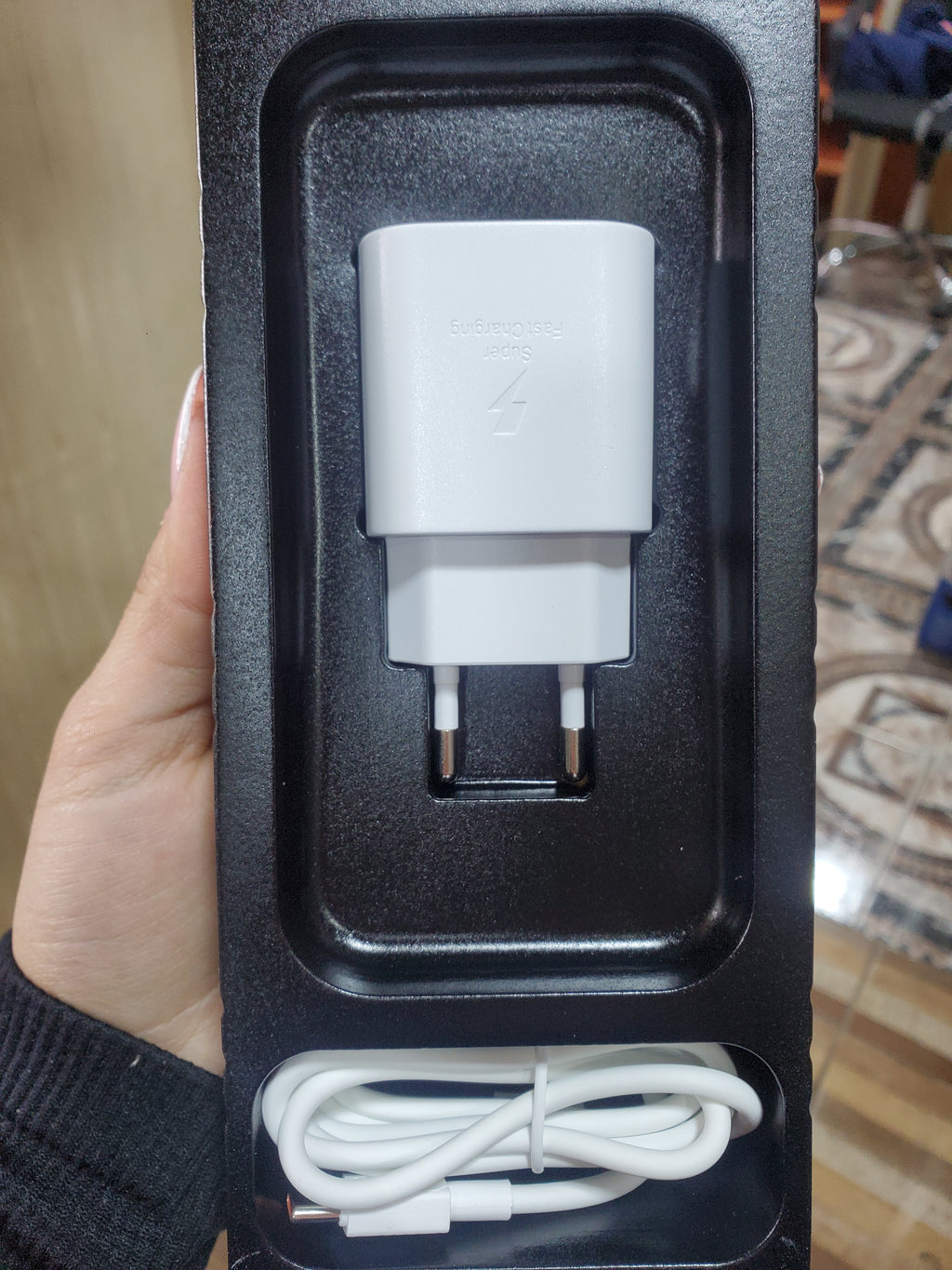 TRANYOO Cargador 25W, Cable USB-C a USB-C Blanco