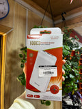 KAKUSIGA Power Bank 10.000 mAh 2 USB 2A KBG-106R Blanco