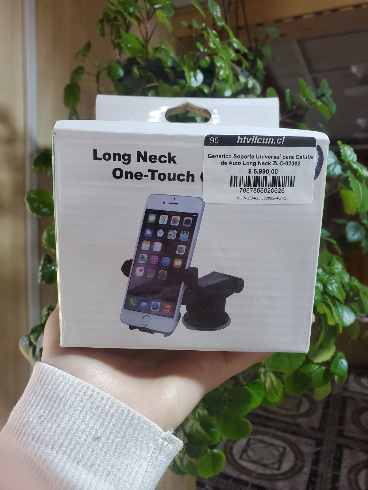Genérico Soporte Universal para Celular de Auto Long Neck ZLC-02062