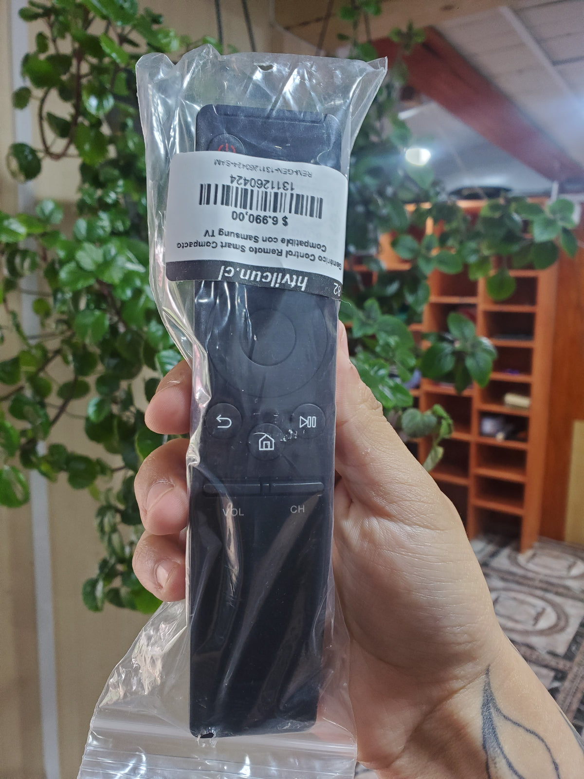 Genérico Control Remoto Smart Compacto Compatible con Samsung TV