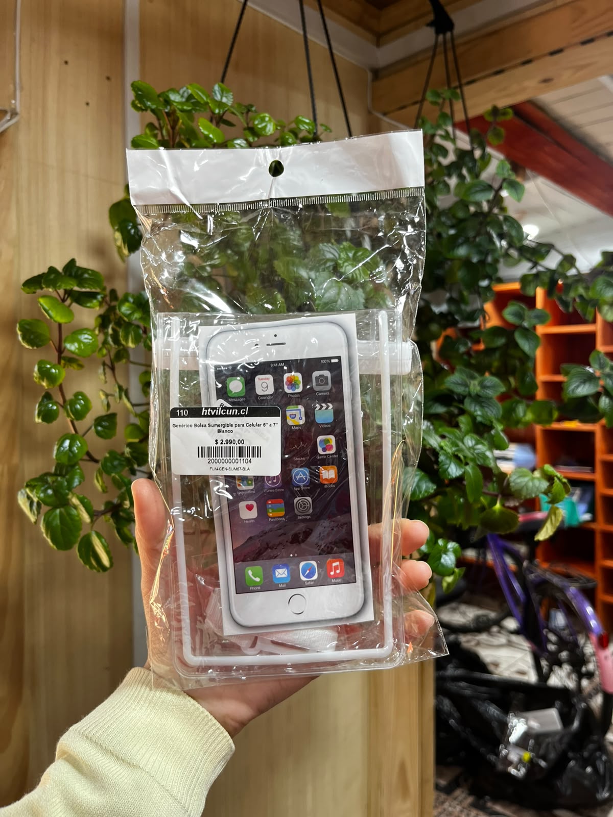 Genérico Bolsa Sumergible para Celular 6" a 7" Morado