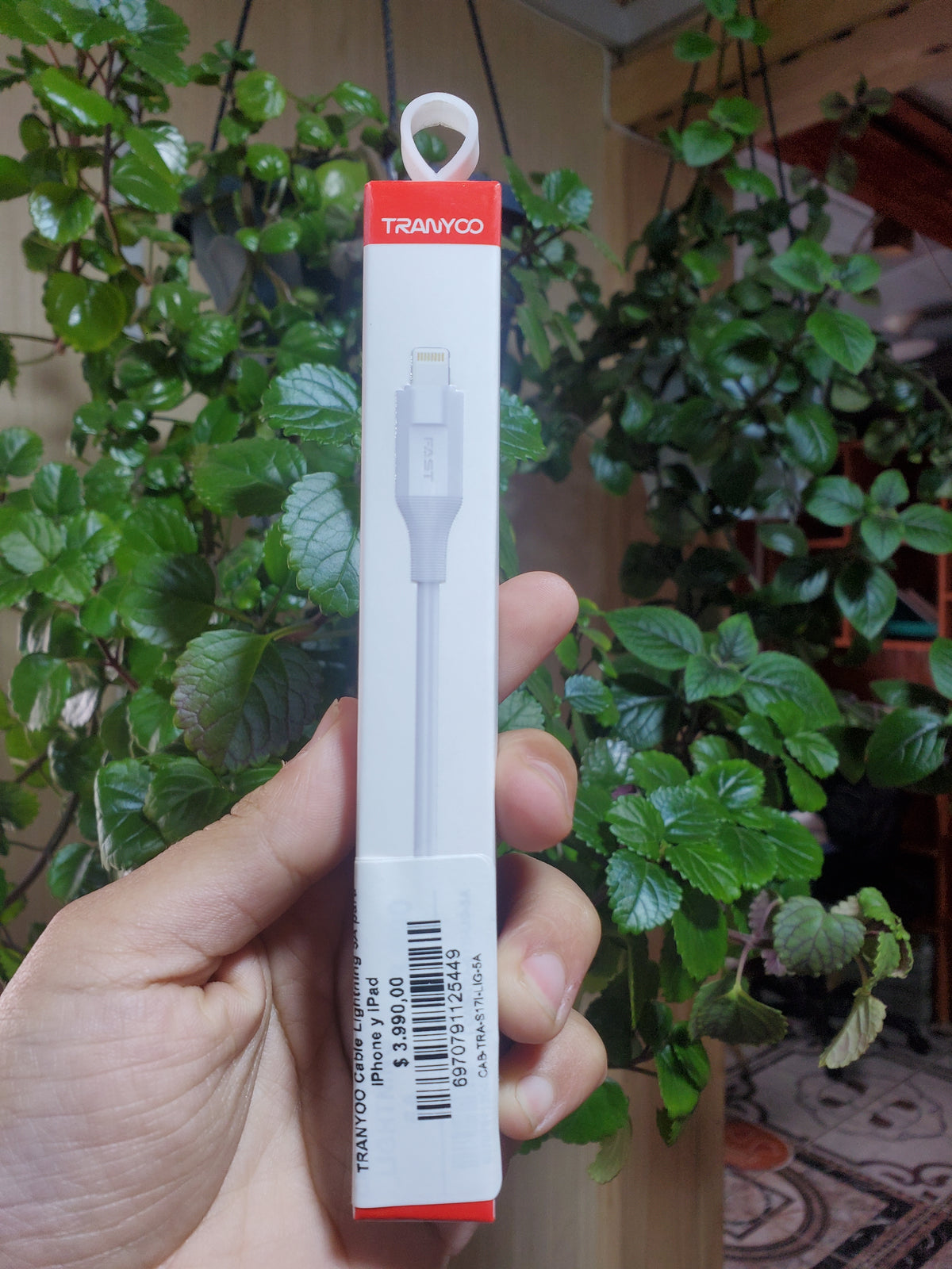 TRANYOO Cable Lightning 5A para iPhone y iPad