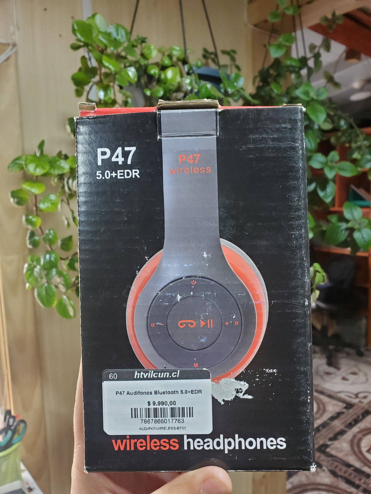 P47 Audífonos Bluetooth 5.0+EDR